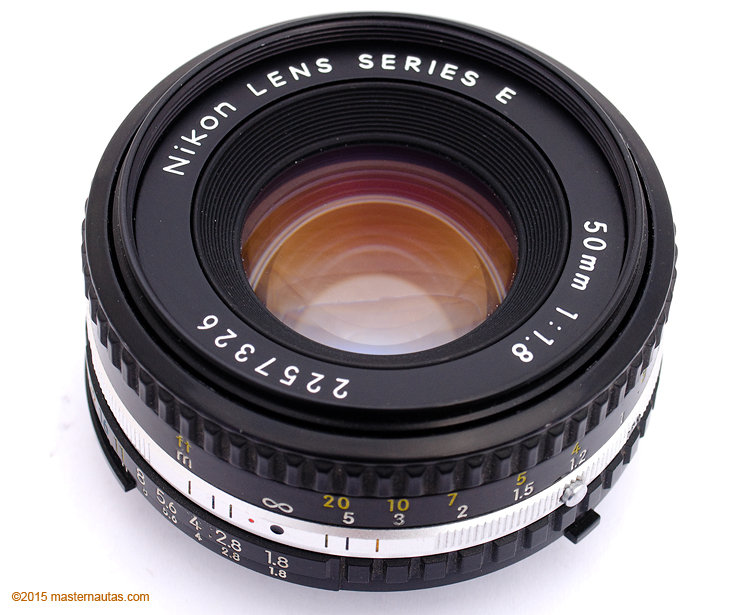 Nikon Enfoque Manual 50mm F1.8 Series E Pancake Lente Excelente Estado 